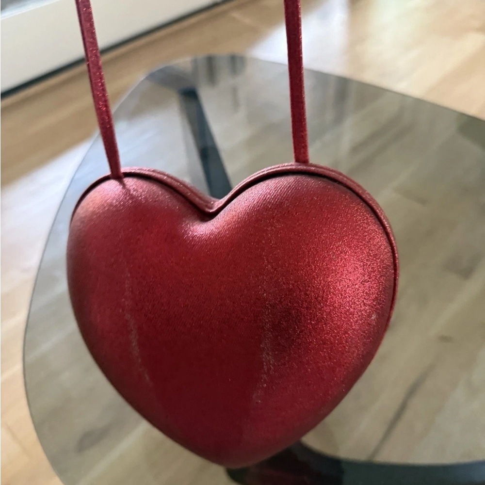 Moschino Red Heart-Shaped Decor